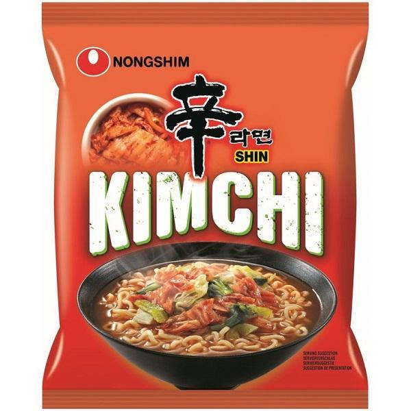 Kimchi Ramyun Noodle 120g - Nongshim Baazwsh 