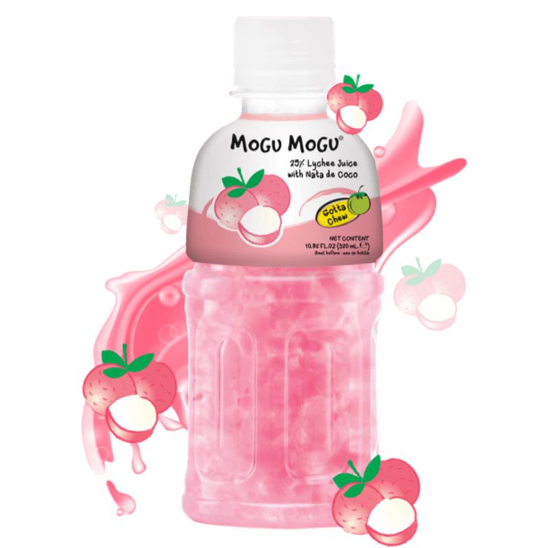Lychee Juice 320ml - Mogu Mogu Baazwsh 