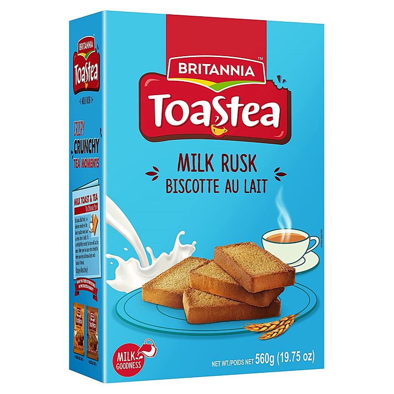 Milk Rusk - Britannia Baazwsh 560g 