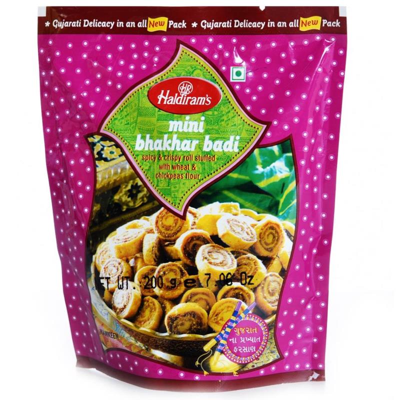 Mini Bhakhar Badi 200g - Haldiram's Baazwsh 