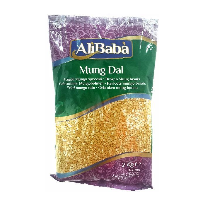 Moong Dal Yellow (Mung dal) - Ali Baba Baazwsh 2kg 