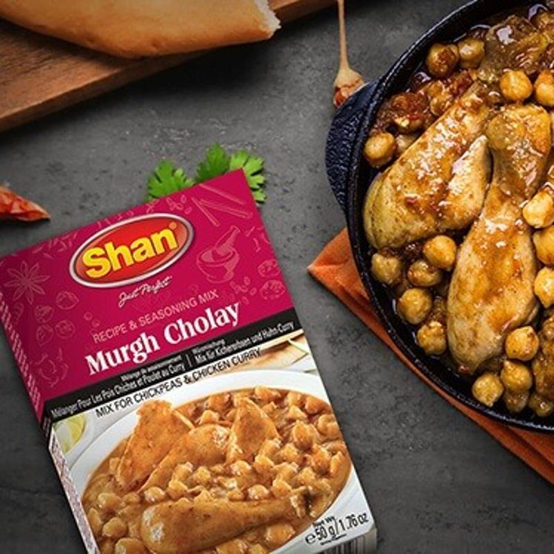 Murgh Cholay Masala 50g - Shan Baazwsh 