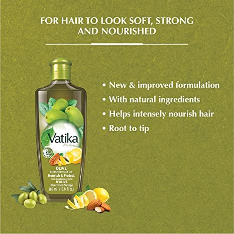 Olive Oil 200ml - Vatika Baazwsh 