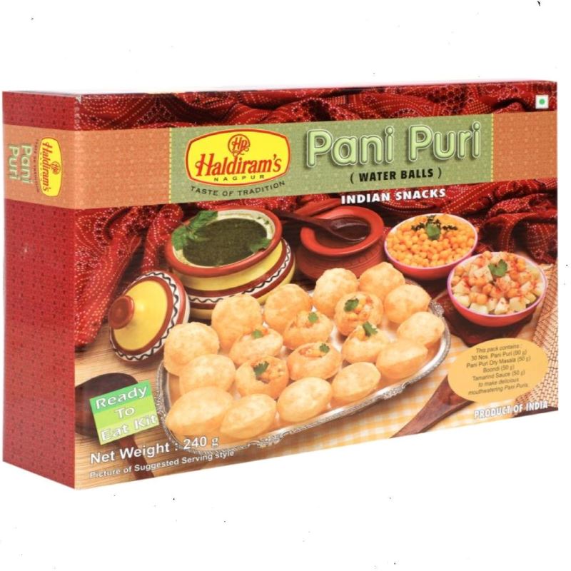 Pani Puri (Gol Gappay) 240g - Haldiram's Baazwsh 