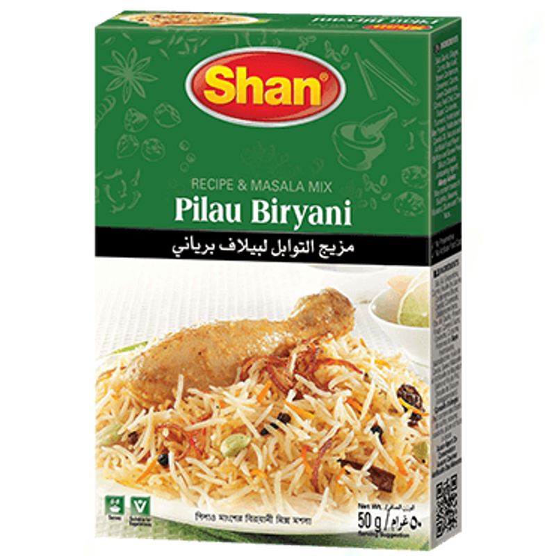 Pilau Biryani Masala - Shan Baazwsh 50g 