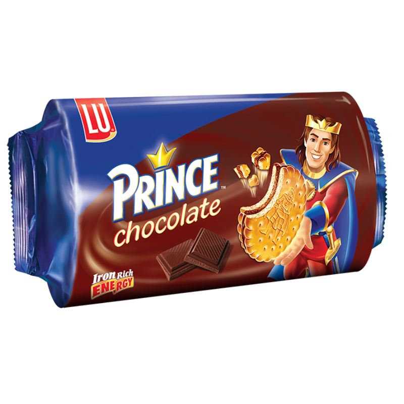 LU - Prince Chocolate Biscuits - 3 packs - 300g per pack - Chocolate chip  flavored cookies - With chocolate nuggets - Rich in cereals - Cocoa cream