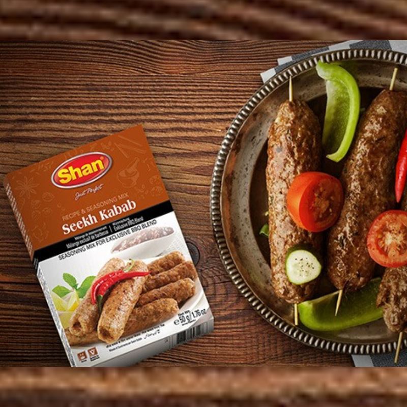 Seekh Kabab Masala 100g - Shan Baazwsh 