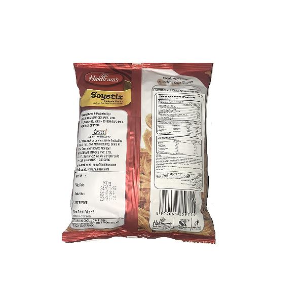 Soystix (Chatpata Masala) 150g - Haldiram's Baazwsh 