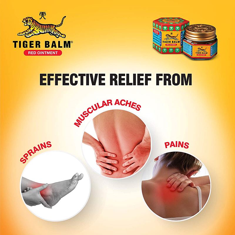 Tiger Balm Red Ointment 9ml Baazwsh 