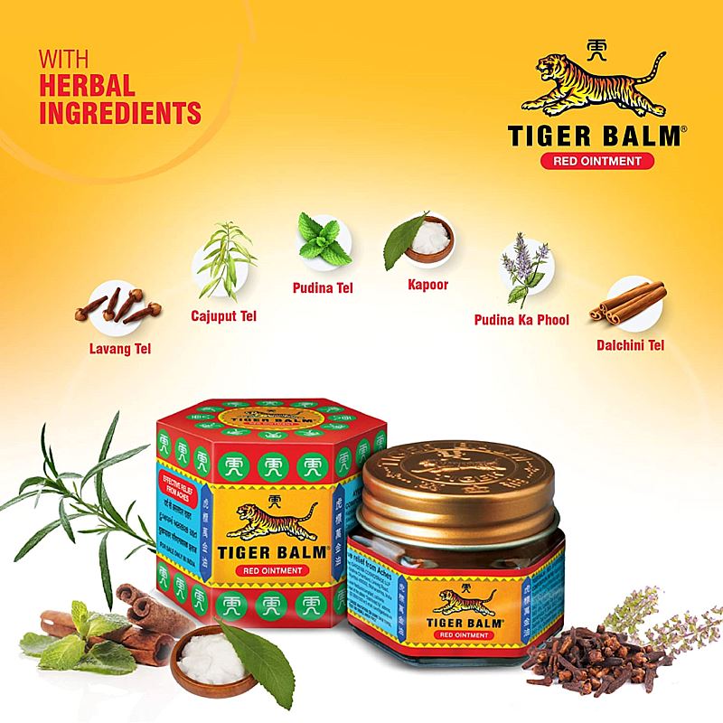 Tiger Balm Red Ointment 9ml Baazwsh 