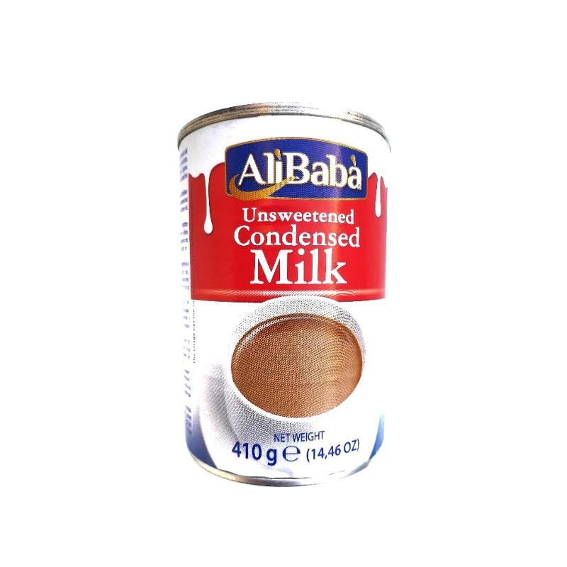 Unsweetened Condensed Milk 410g - Ali Baba Baazwsh 